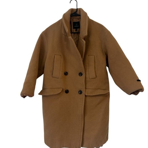 W Concept x Lookast Trench Detail Wool Coat - OS - Picture 3 of 6